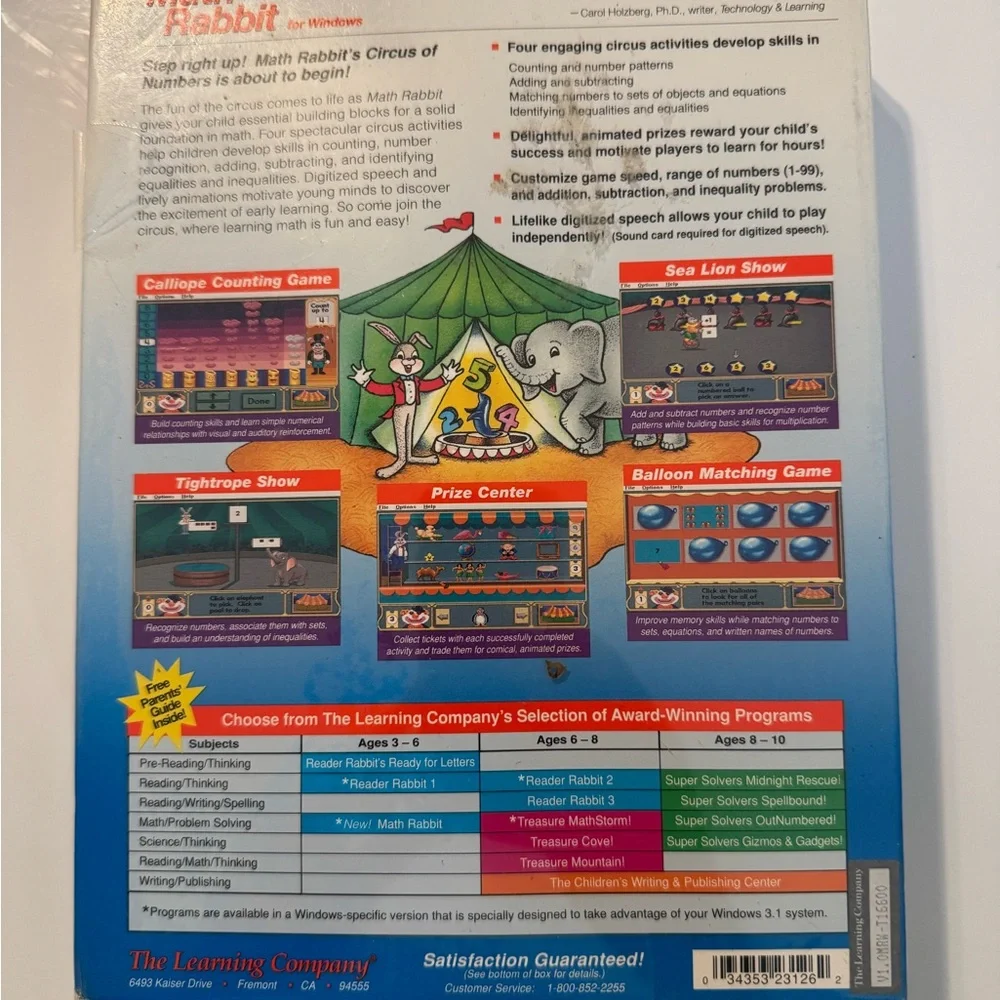 Math Rabbit Educational Software for Kids - Picture 4 of 4